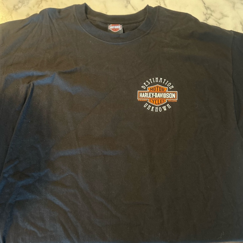 Harley-Davidson Black Short Sleeve Tee